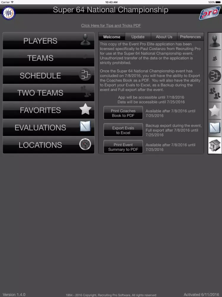 PBR Super 64 National Championship iPad  Screenshots