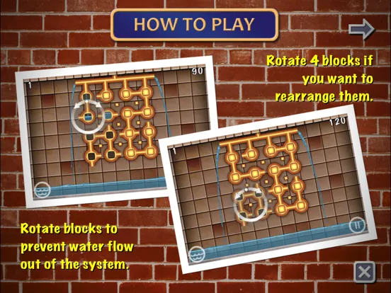 Fire, Water & Pipes! iPad  Screenshots