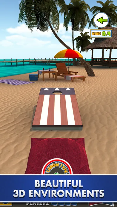 Ultimate Cornhole: 3D Bag Toss سکرین شاٹس