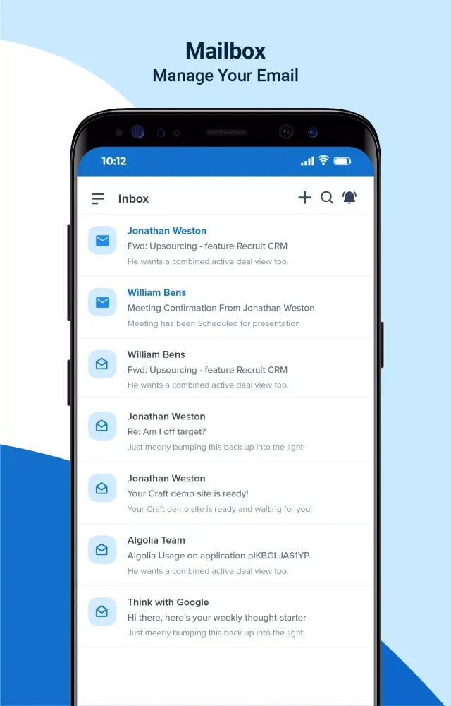 تصاویر Recruit CRM