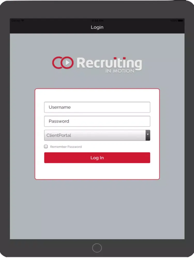 Скриншоты Recruiting In Motion iPad 