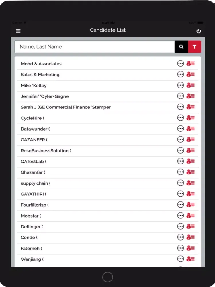 Скриншоты Recruiting In Motion iPad 