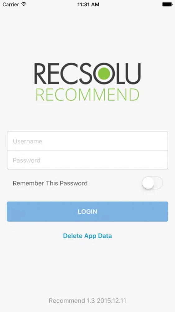 Zrzuty ekranu Yello Recommend