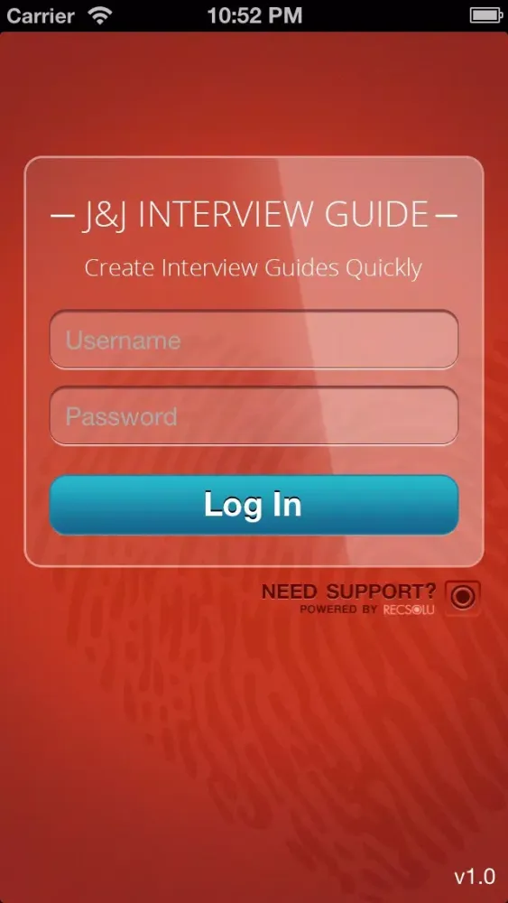 Zrzuty ekranu Johnson & Johnson Interview Guide