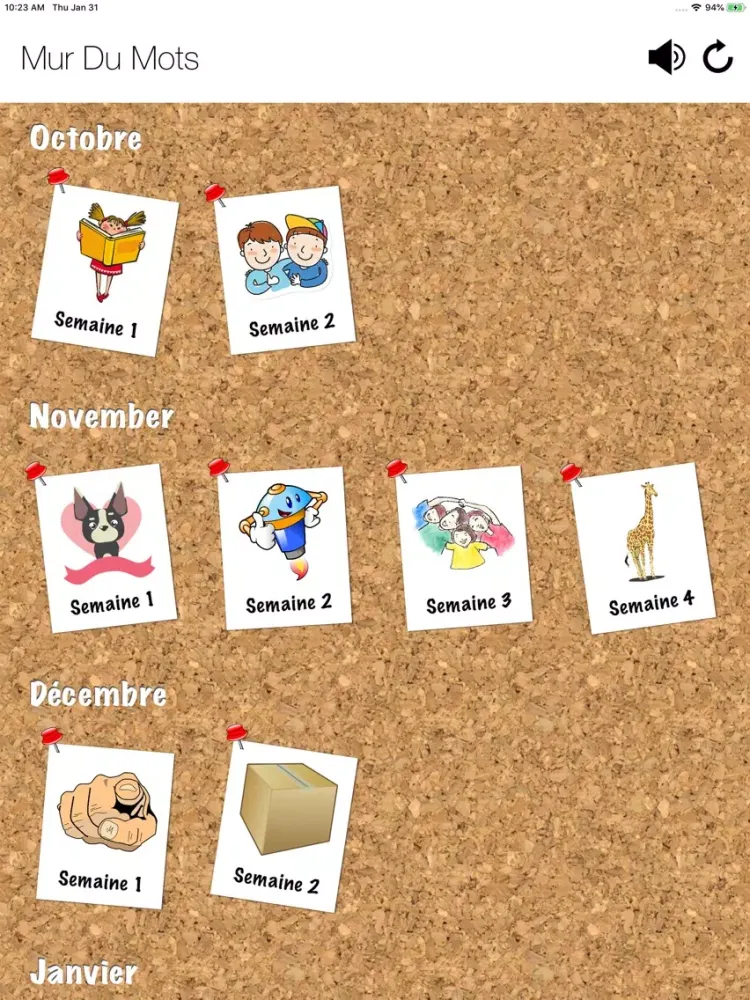 Скриншоты Mur Du Mots iPad 