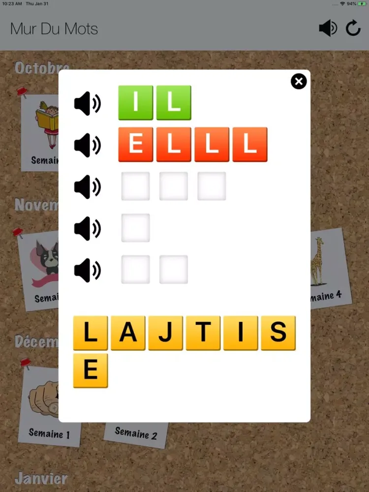 Скриншоты Mur Du Mots iPad 