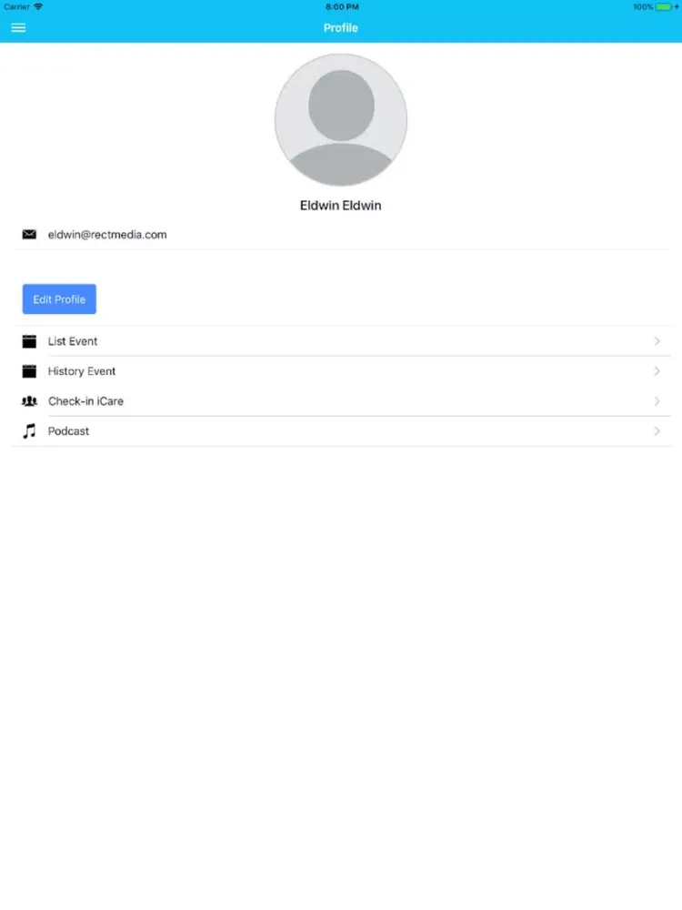 Capturas de tela do My IFGF Semarang iPad 