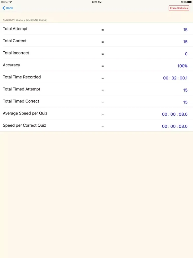 Скриншоты Basic Addition Quiz iPad 