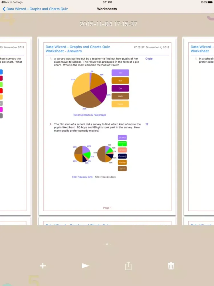 Data Wizard - Graph and Charts iPad 应用截图