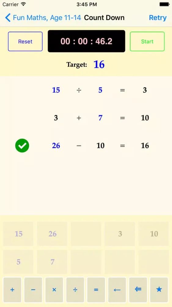 Fun Maths, Age 11-14 Screenshots