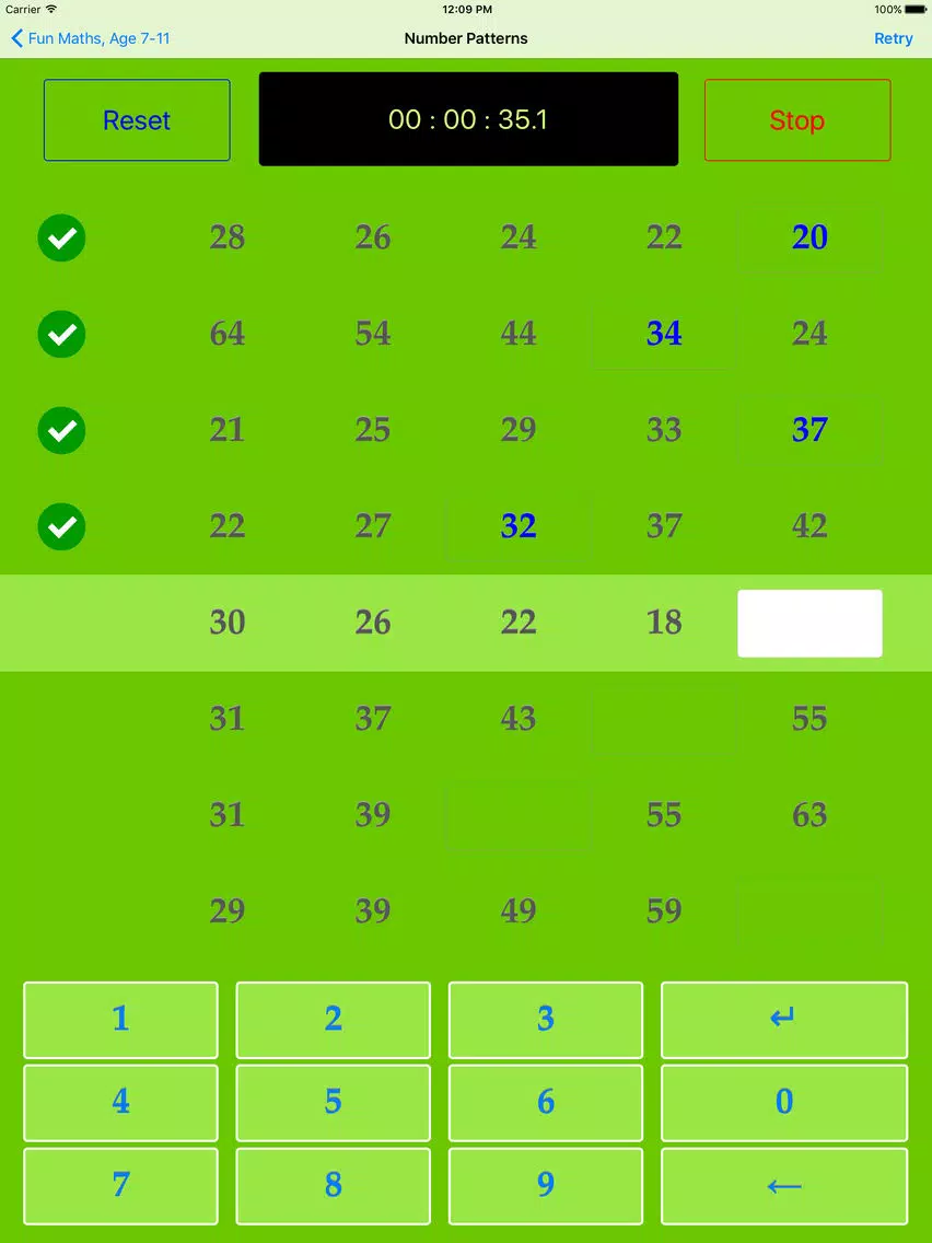 Capturas de pantalla de Fun Maths, Age 7-11 iPad 
