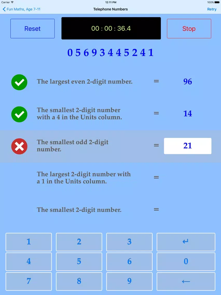 Capturas de pantalla de Fun Maths, Age 7-11 iPad 