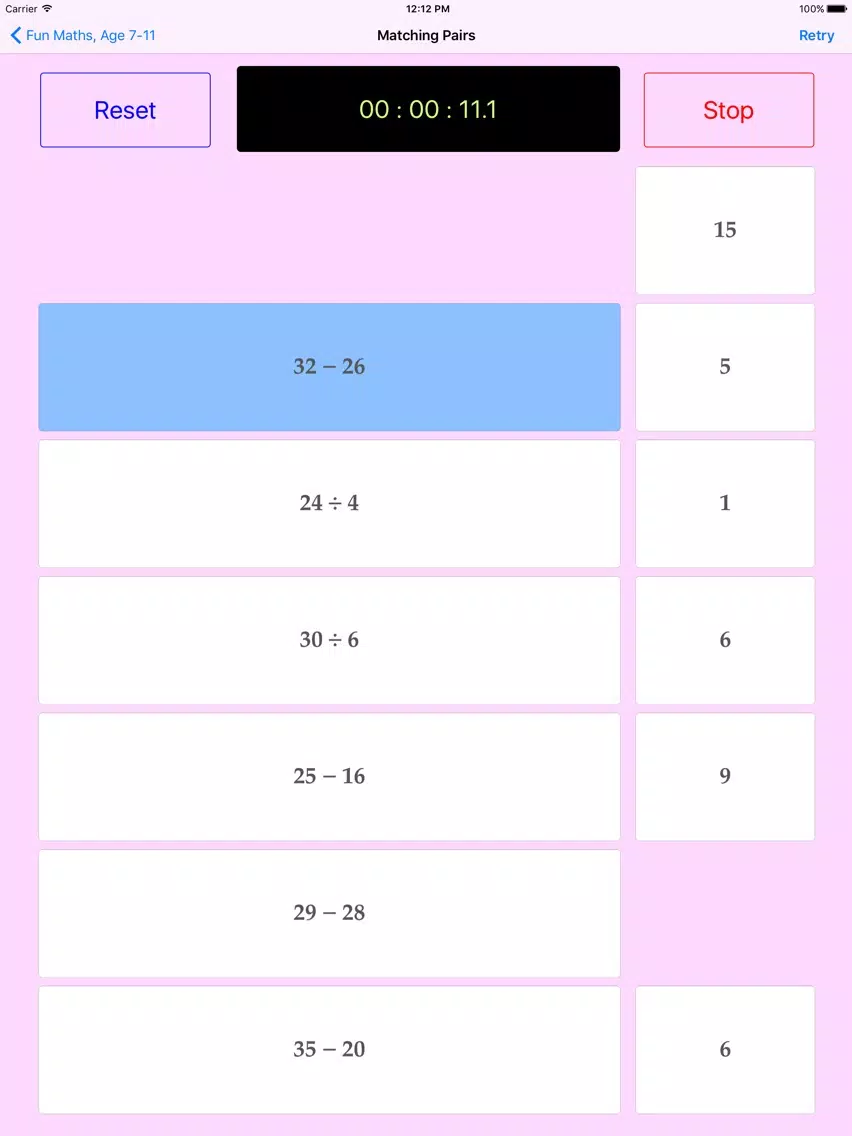 Capturas de pantalla de Fun Maths, Age 7-11 iPad 