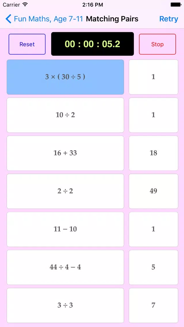 Capturas de pantalla de Fun Maths, Age 7-11