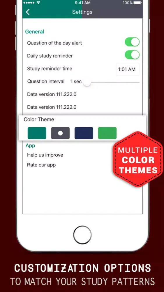 Ảnh chụp màn hình của Tennessee DMV Practice Exam Prep 2017 – Flashcards