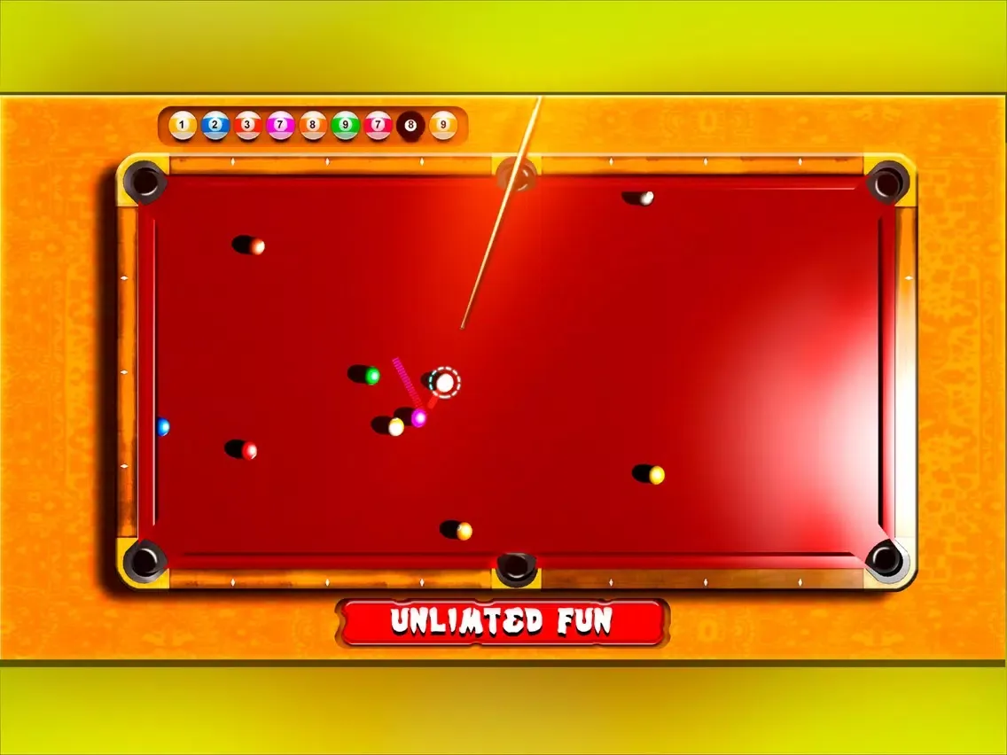 Captures d'écran de 9-Ball Pro Billiard Tournament - 2015 Simulator iPad 