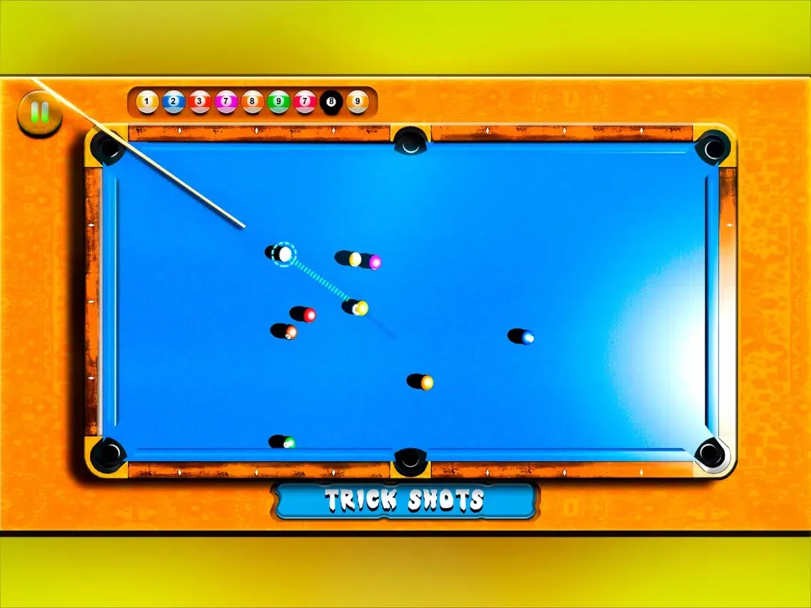 Captures d'écran de 9-Ball Pro Billiard Tournament - 2015 Simulator iPad 