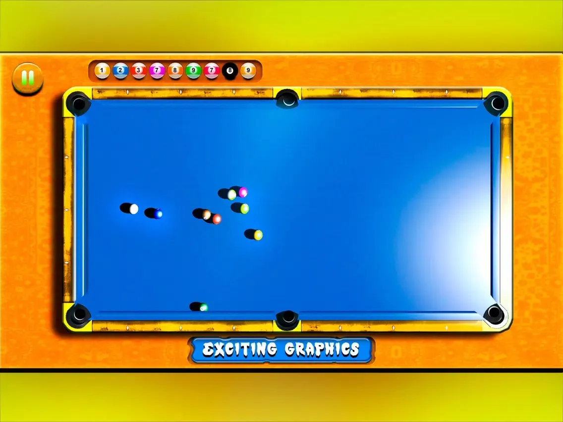 Captures d'écran de 9-Ball Pro Billiard Tournament - 2015 Simulator iPad 