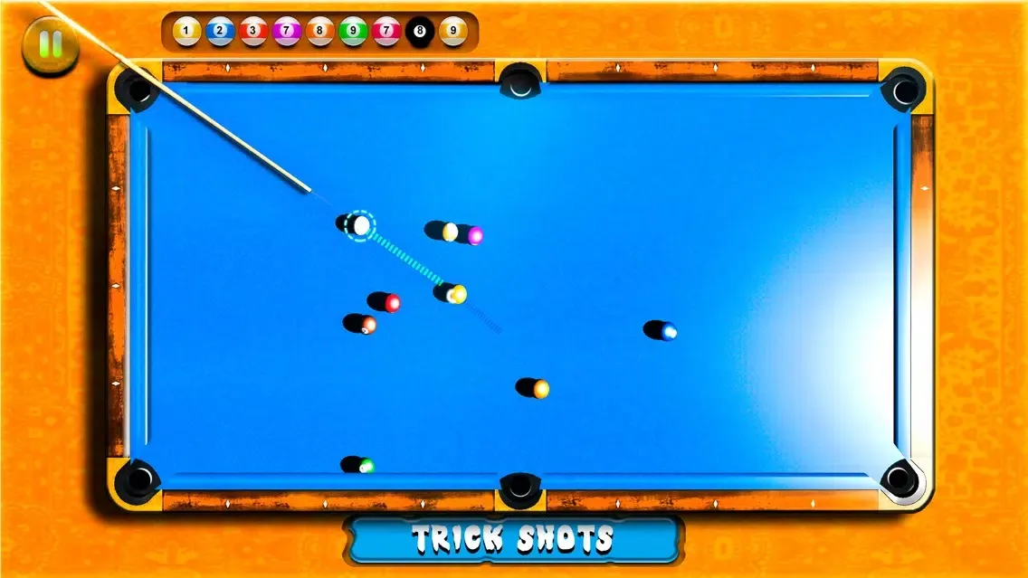 Captures d'écran de 9-Ball Pro Billiard Tournament - 2015 Simulator