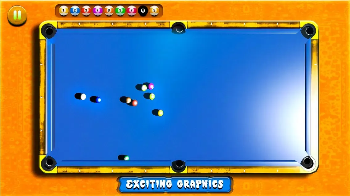 Captures d'écran de 9-Ball Pro Billiard Tournament - 2015 Simulator