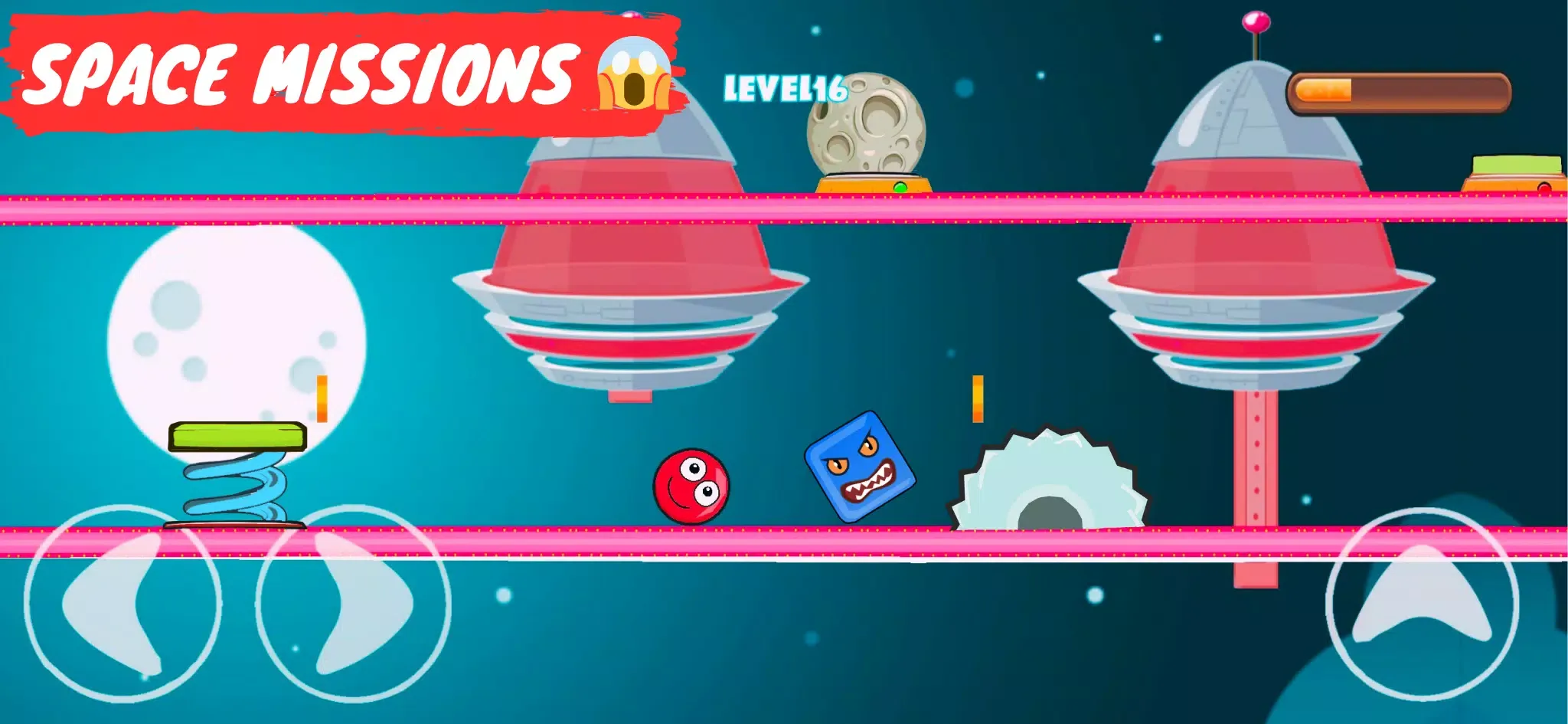 ภาพหน้าจอของ Ball 5: Red Bounce Ball Hero 2