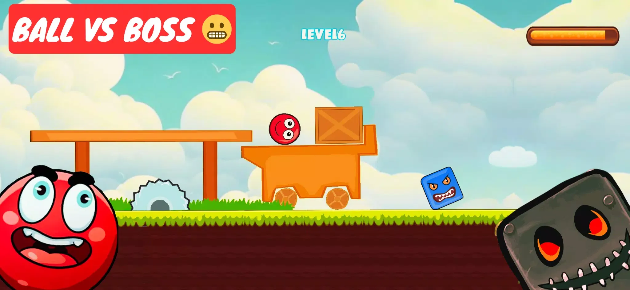 ภาพหน้าจอของ Ball 5: Red Bounce Ball Hero 2