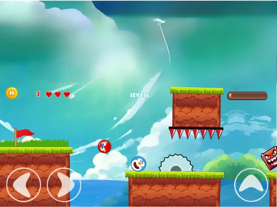 Blue Ball - Bounce Ball Hero 4 iPad 应用截图