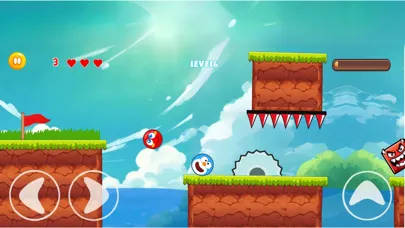 Blue Ball - Bounce Ball Hero 4应用截图