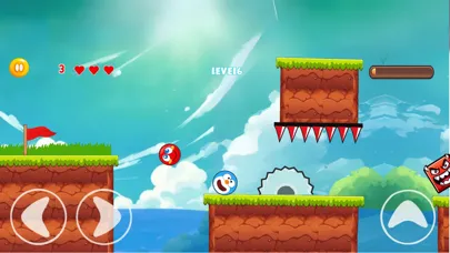 Blue Ball - Bounce Ball Hero 4应用截图