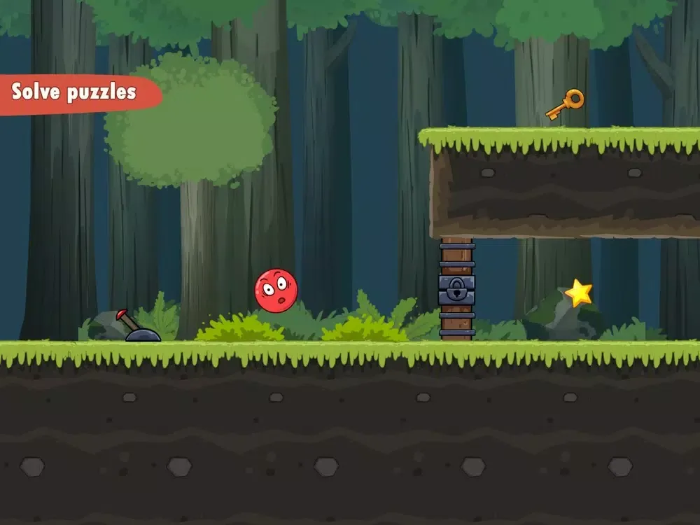 Скриншоты Red Ball 7 iPad 