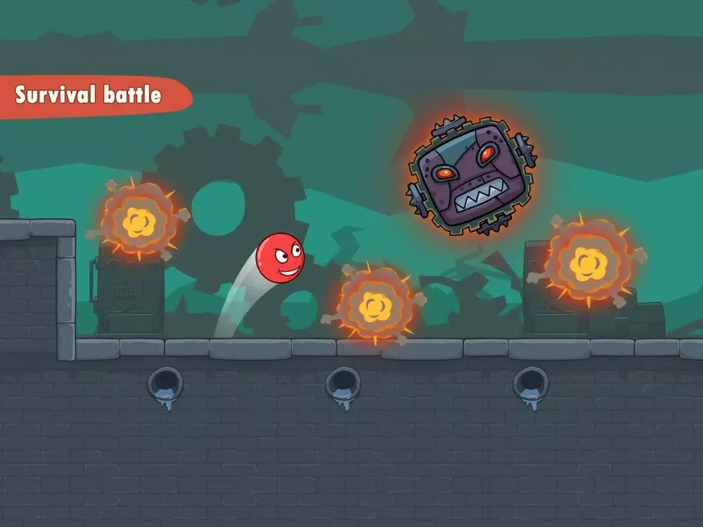 Скриншоты Red Ball 7 iPad 
