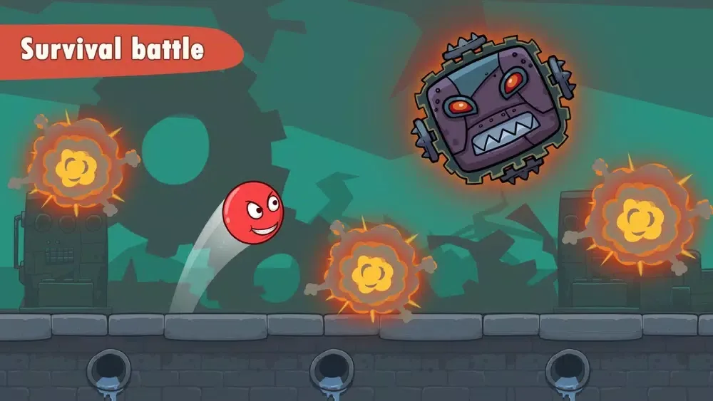 Скриншоты Red Ball 7