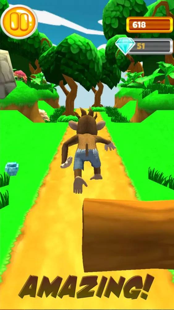 Capturas de pantalla de Banana Monkey Jungle Gorilla Run Lite