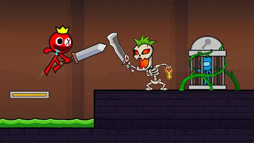 صور Red Stick Boy: Adventure Game