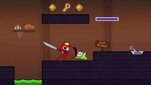 صور Red Stick Boy: Adventure Game