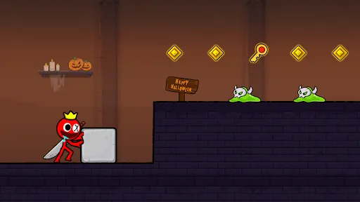 صور Red Stick Boy: Adventure Game