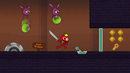 صور Red Stick Boy: Adventure Game
