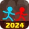 Red and Blue Stickman 2024