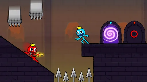 Red and Blue Stickman 2024 スクリーンショット