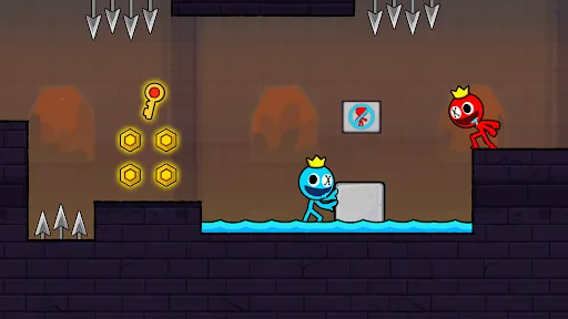 Red and Blue Stickman 2024 スクリーンショット