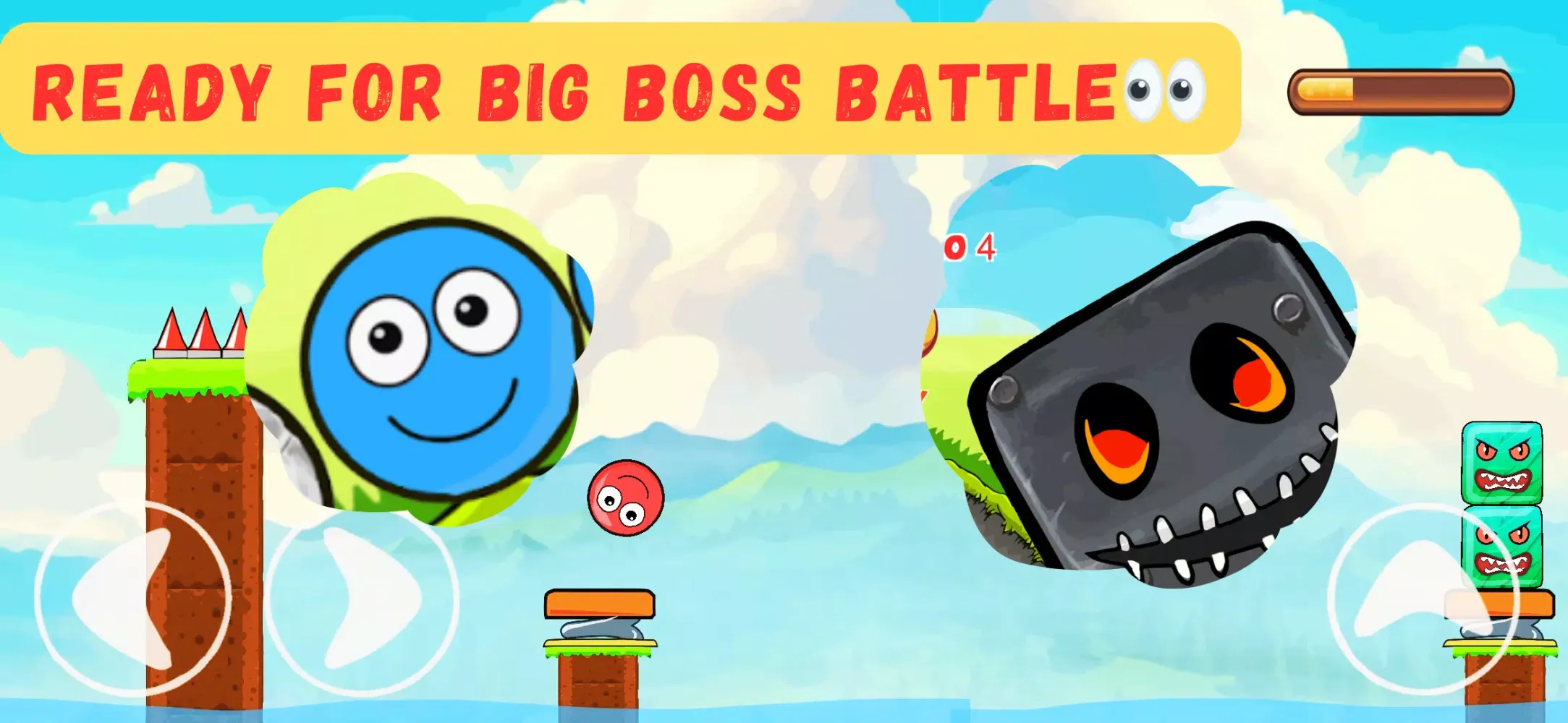 Roller Ball 5: Red Bounce Ball Screenshots