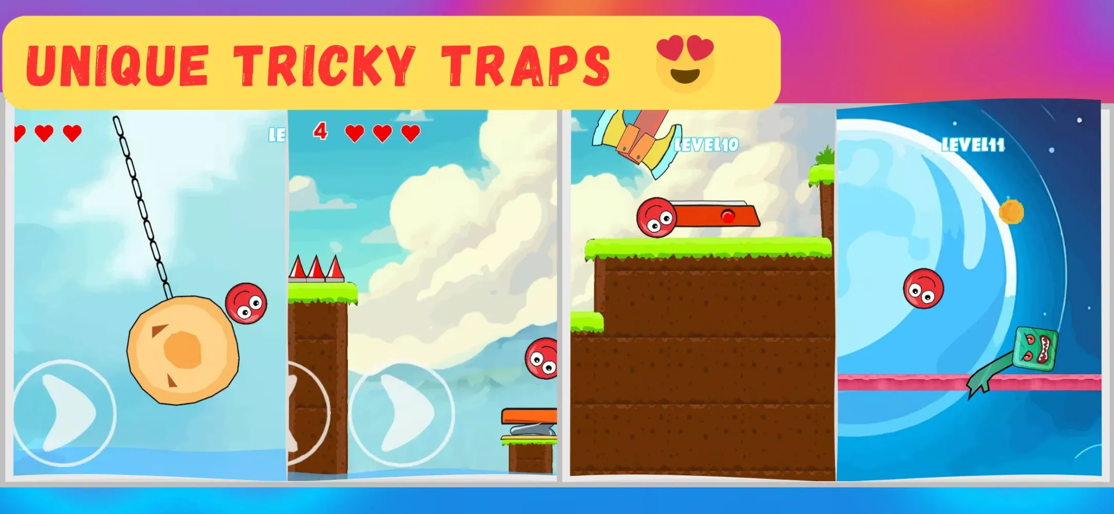 Roller Ball 5: Red Bounce Ball Screenshots