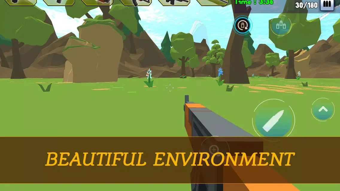 Wild Pixel Dino Island Hunter Screenshots