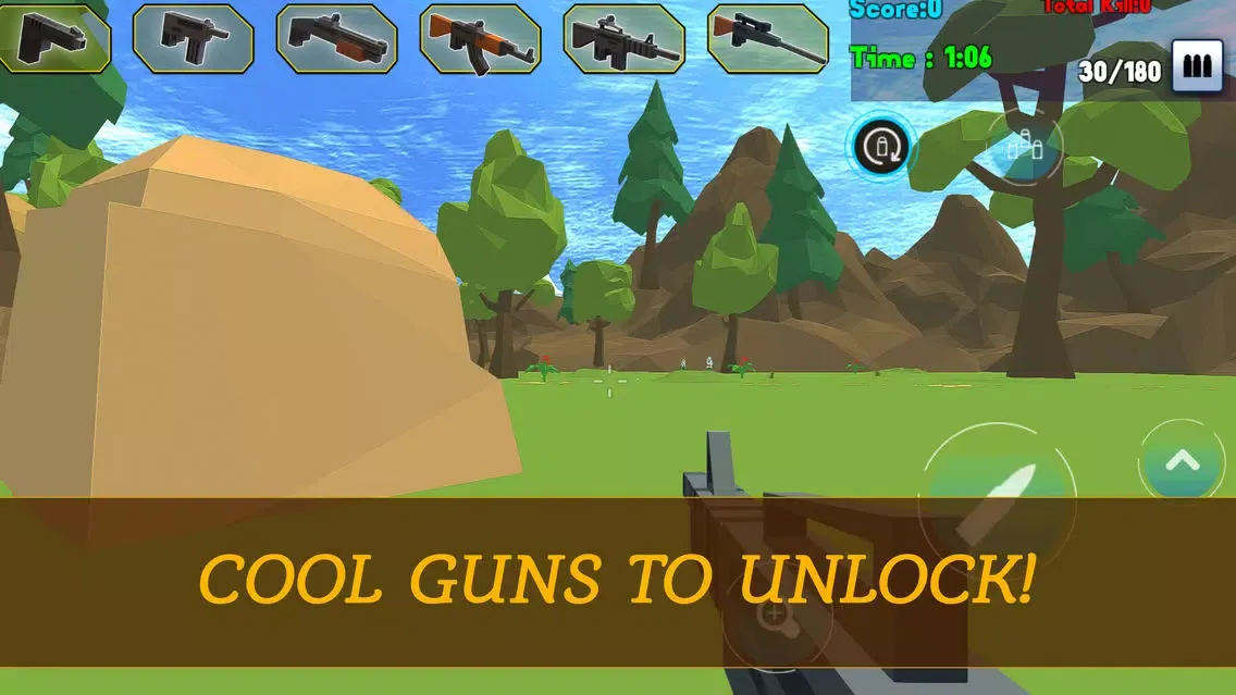 Wild Pixel Dino Island Hunter Screenshots