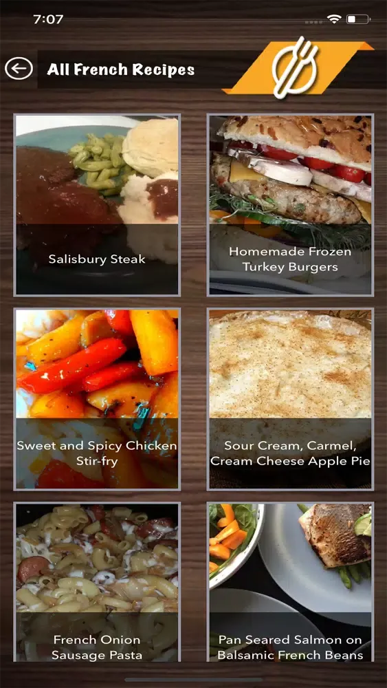French Recipes For All Ekran Görüntüleri