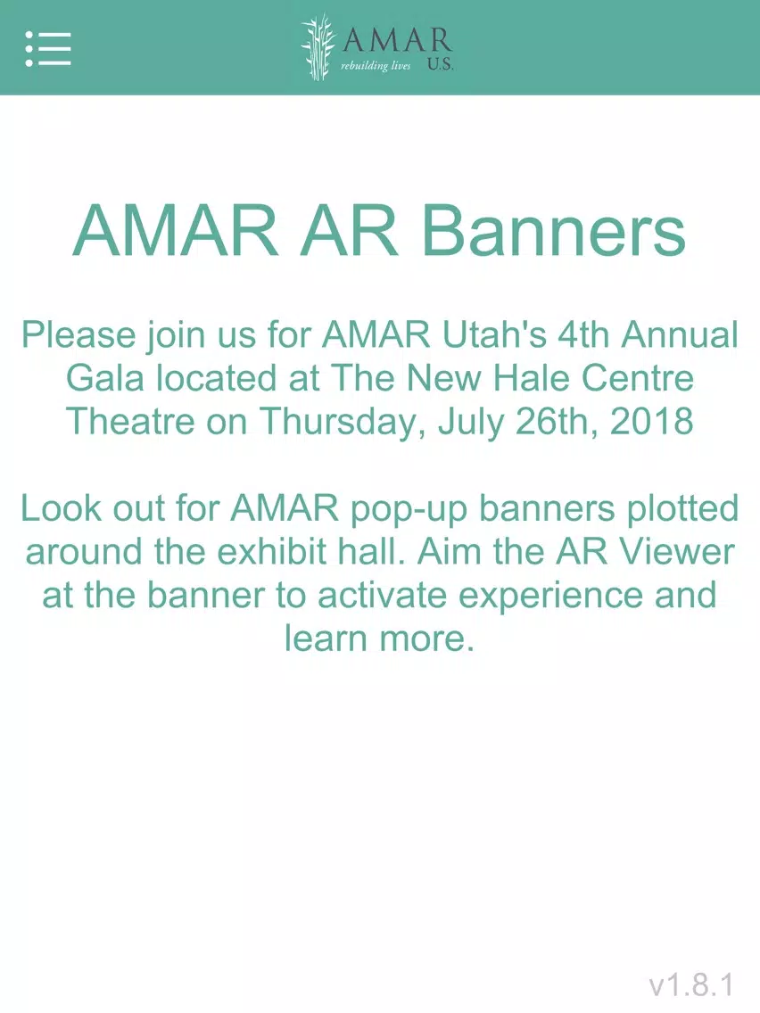 AMAR Utah's 4th Annual Gala iPad  Screenshots