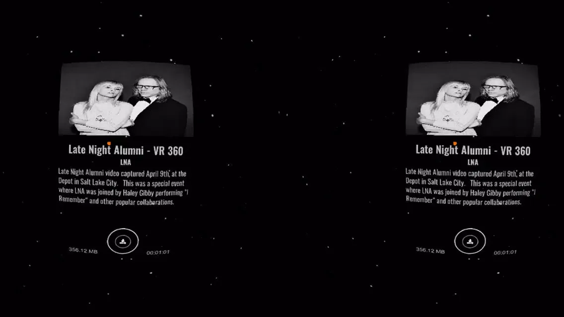 Zrzuty ekranu VR Journalism