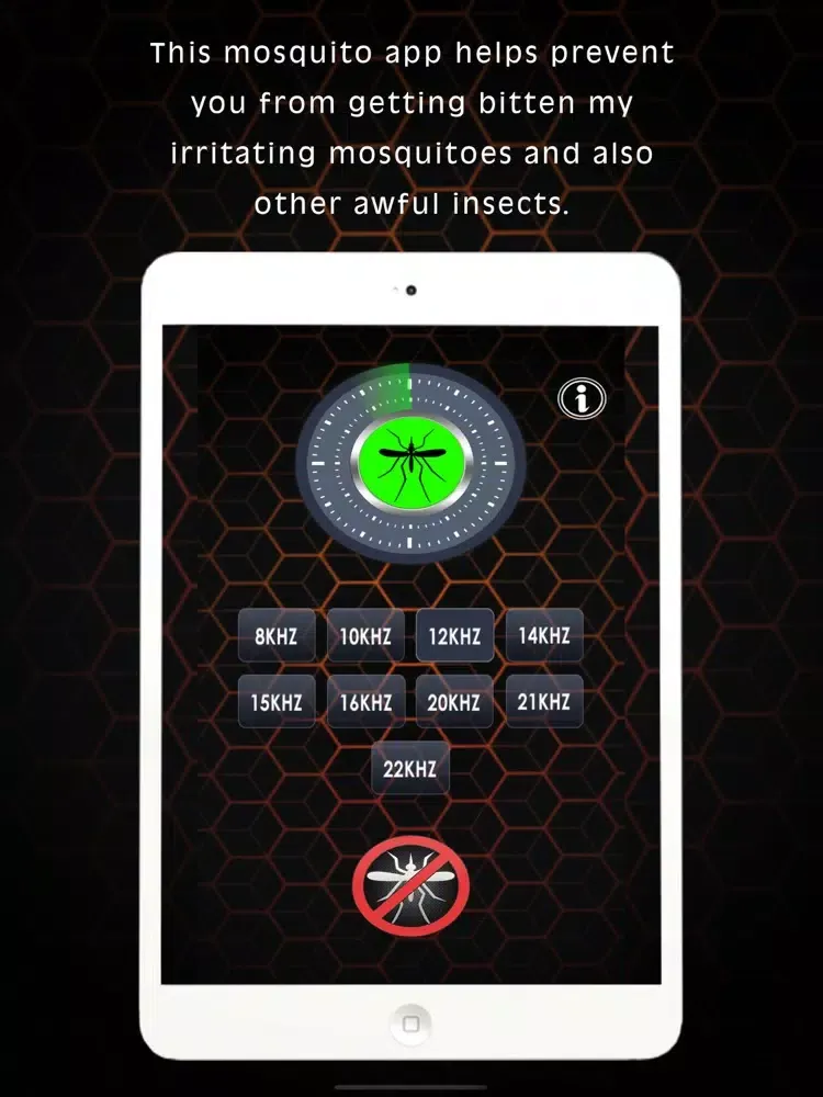 Capturas de tela do Anti Mosquito Repellent iPad 