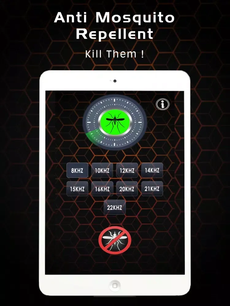 Capturas de tela do Anti Mosquito Repellent iPad 