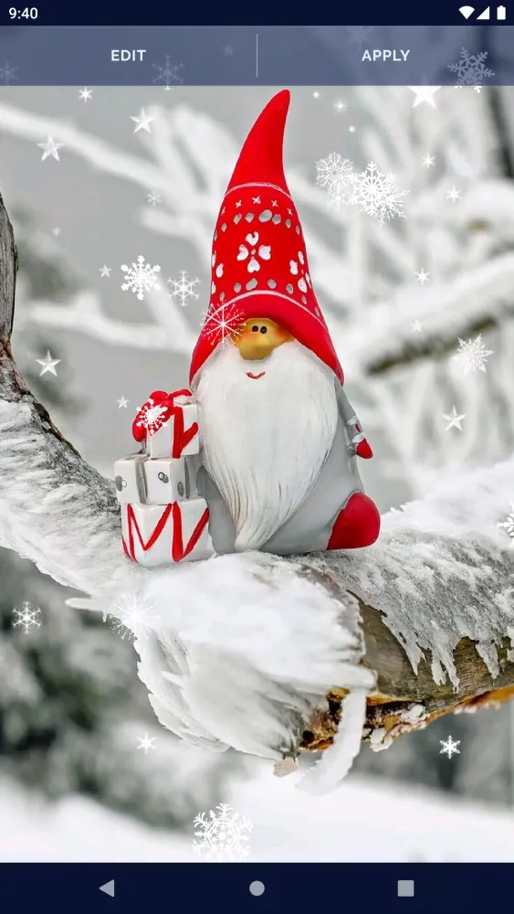 Snowy Winter Live Wallpaper应用截图